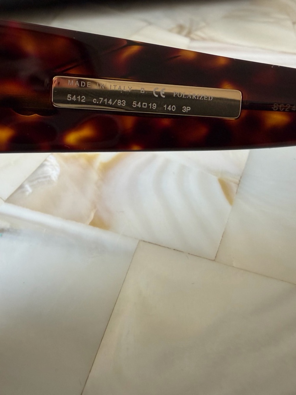 CHANEL Tortoiseshell Frame Sunglasses with Dark Brown Lenses - Picture 3 of 3